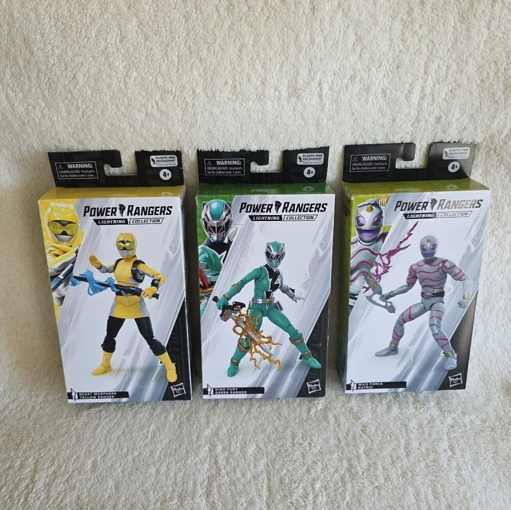 New Power Rangers Lightning Collection Wild Force Putrid 6
